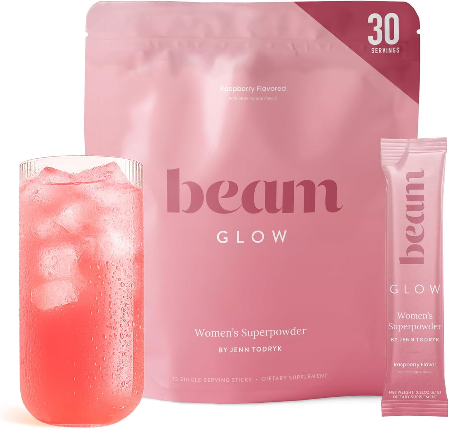 BEAM Glow Hormone Support & Cortisol Supplement for Women
