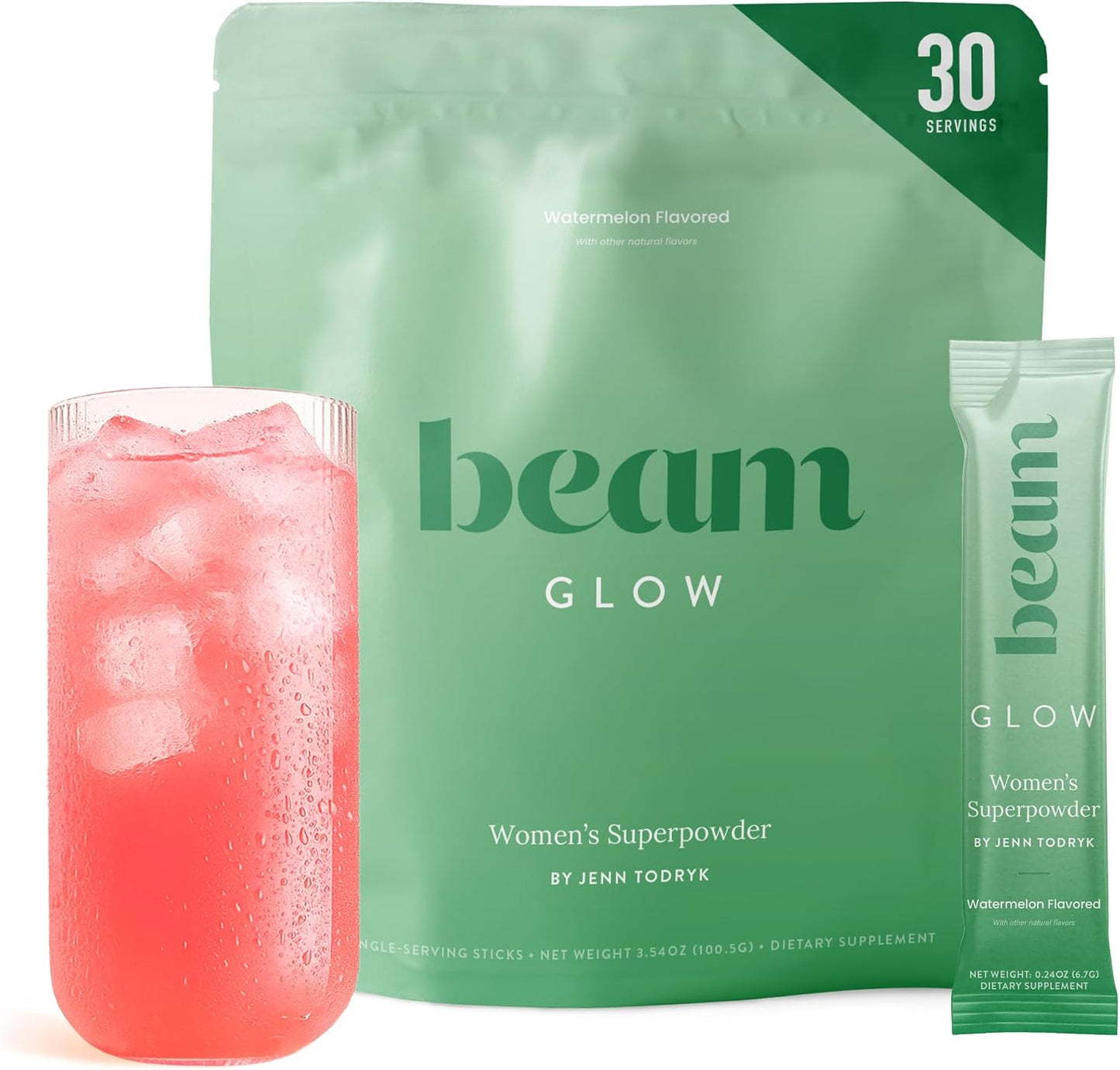 BEAM Glow Hormone Support & Cortisol Supplement for Women