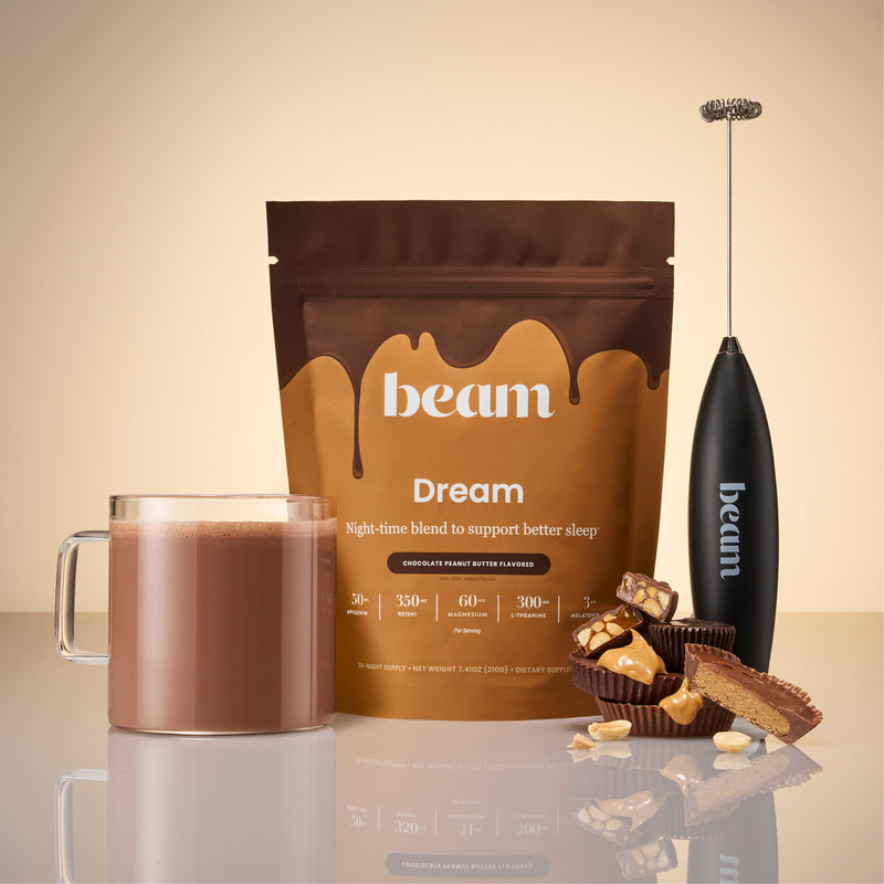 BEAM Dream Sleep Powder – Melatonin-Free Sleep Aid for Adults
