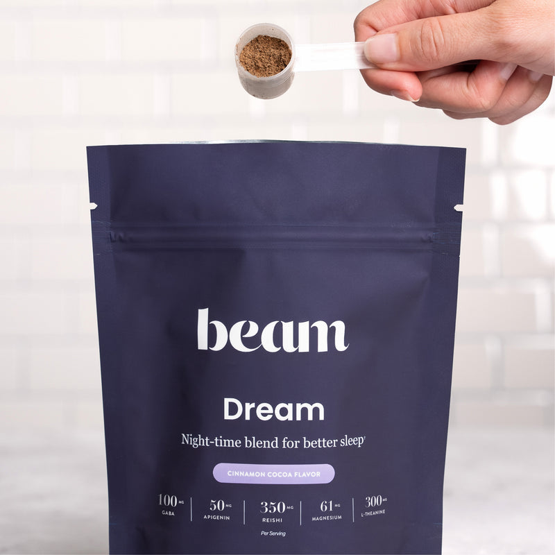 BEAM Dream Sleep Powder – Melatonin-Free Sleep Aid for Adults