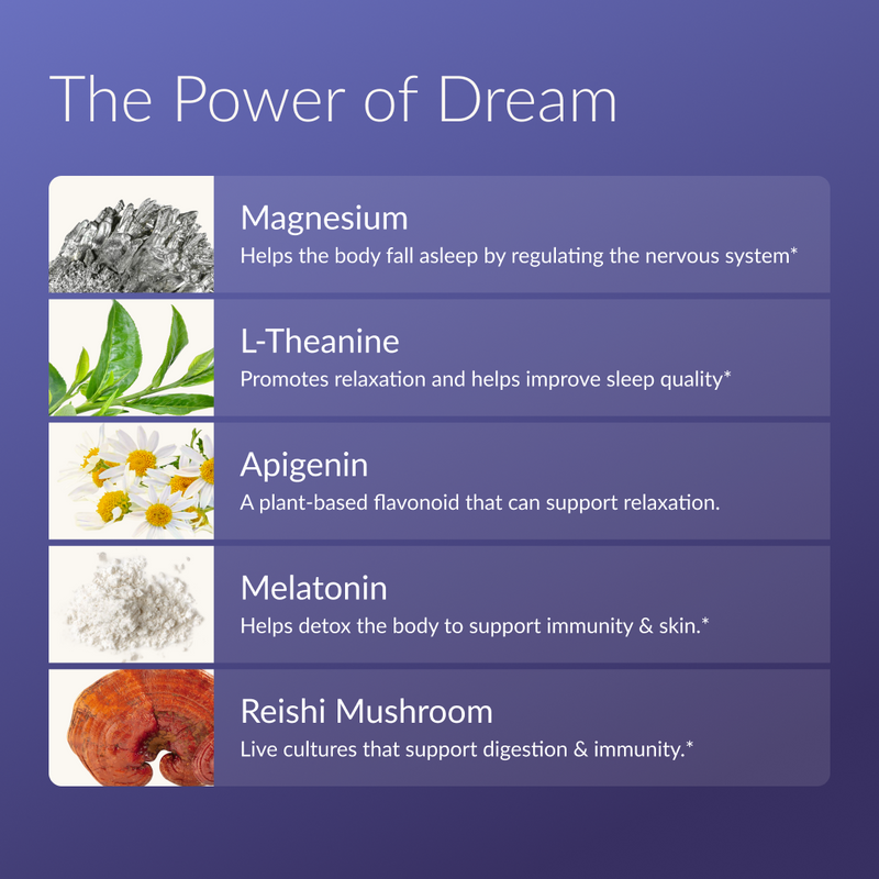 BEAM Dream Sleep Powder – Melatonin-Free Sleep Aid for Adults